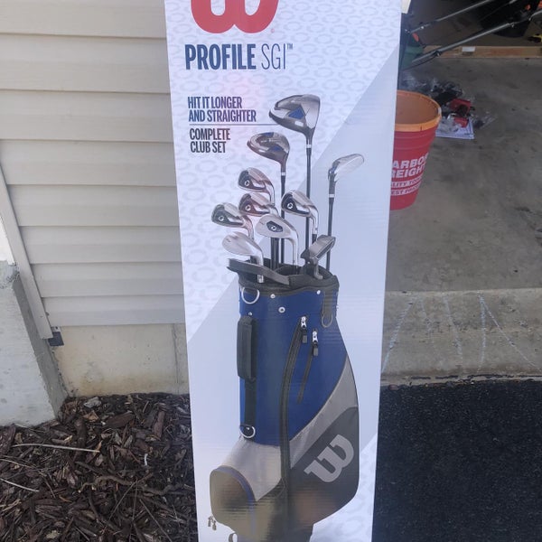 Men's Left Hand Profile Senior Flex 10 Pieces Clubs (Full Set)