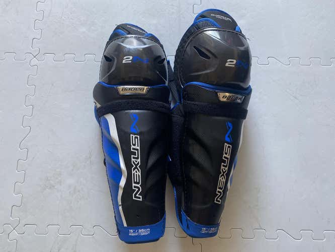 Used Senior Bauer Nexus 2N Shin Pads