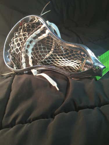 USED-Silver/Chrome STX Strung Super Power Head