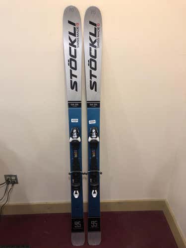 Stockli Stormrider 95 Skis with Bindings 193 (2100758)