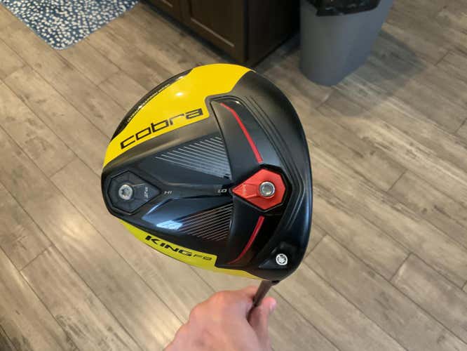 Used Men's Cobra Right Handed King F9 Speedback Driver Stiff Flex 9 Loft