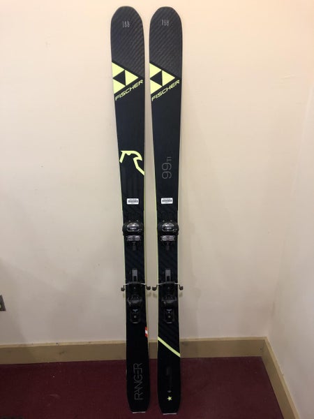 Fischer Ranger Ti 99 Skis With Tyrolia Bindings 188cm and 181cm (2100711 & 1101041)