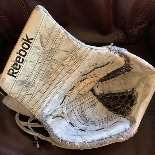 White Senior Reebok (RBK/Lefevre) Premier 4 Catching Glove