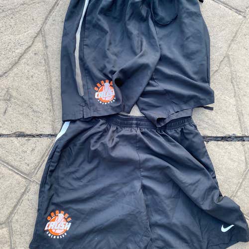 Orange Crush Lacrosse Nike Dri Fit Shorts, 2 Pairs, XXL fit like XL