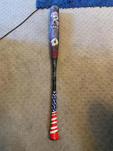 High School/College 2013 Hybrid Voodoo Overlord (-3) 30 oz 33" Bat