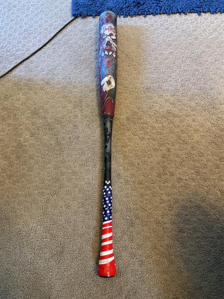 High School/College 2013 Hybrid Voodoo Overlord (-3) 30 oz 33" Bat