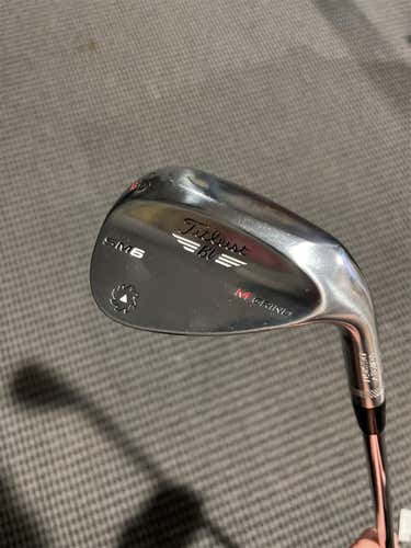 Men's Right Handed Vokey SM6 Tour Chrome Wedge Flex Steel Shaft Wedge