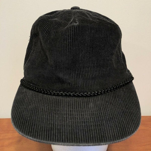 Baseball Cap Old Hat Cap Corduroy Baseball Cap - Black【ISW