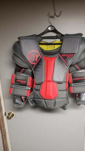 Used Senior XL Warrior Ritual G4 Pro Goalie Chest Protector Pro Stock