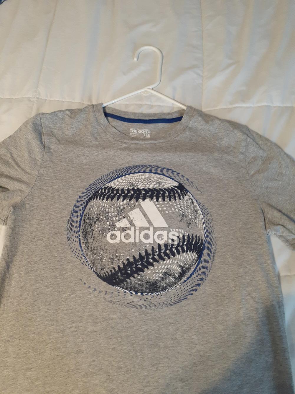 New Youth Large Adidas Baseball Shirt | SidelineSwap