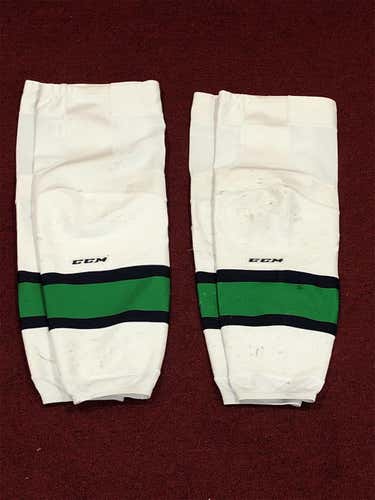 Maine Mariners CCM Game Worn Socks Size L And XL Available