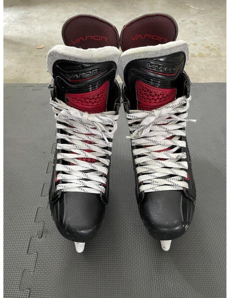 Used Senior Bauer Vapor 1X Hockey Skates Regular Width Size 9