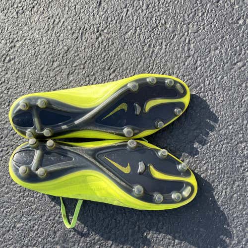 Yellow Unisex Size 9.5 (Women's 10.5) Nike Hypervenoms Cleats