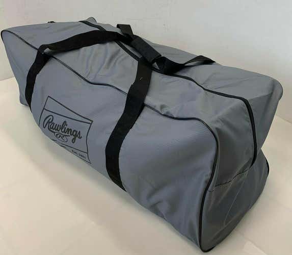 Bundle - 40" Ice Hockey Equipment Carry Bag Gray and Fury Aeroflex Hockey Shin Guards 14" Pink