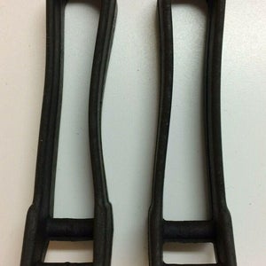 2 ProGuard Black Centipede Replacement Straps Ice Skate Guards Hockey Guard A&R
