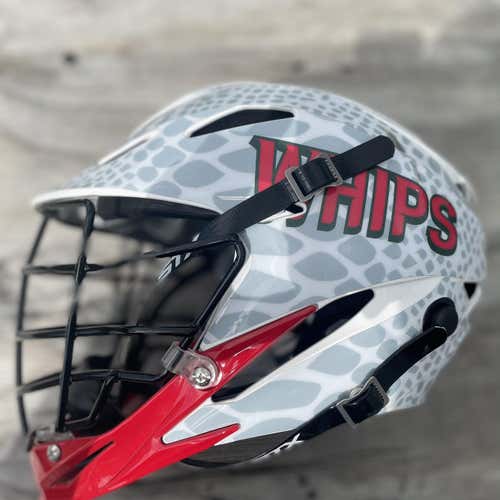 *Game Used* Matt Rambo 2019 STX PLL Whipsnakes Helmet.