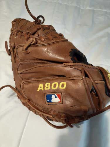 New Wilson Youth RH A800 Catchers Mitt 32"