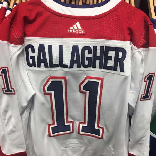Brendan Gallagher Montreal Canadiens Jersey Size 52 Adidas With Fully Stitched Kit