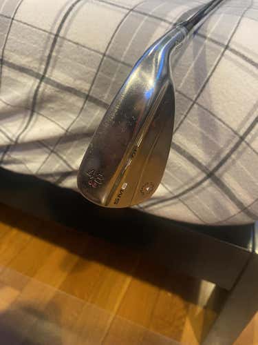 Used Men's Titleist Right Handed Vokey SM6 Tour Chrome Wedge Wedge Flex 48 Degree Steel Shaft