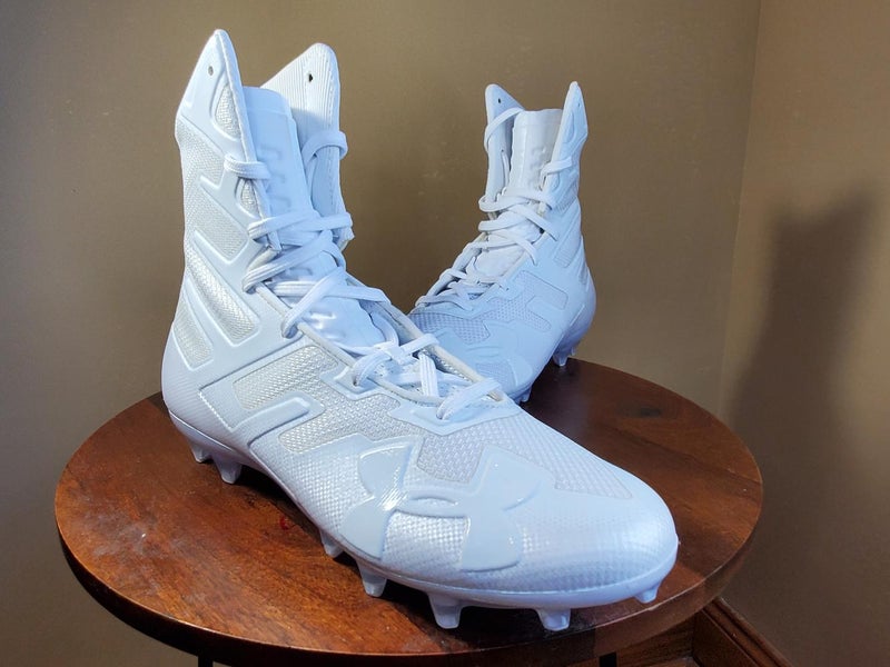 Under Amour Highlight MC Football Cleats White Size 10.5