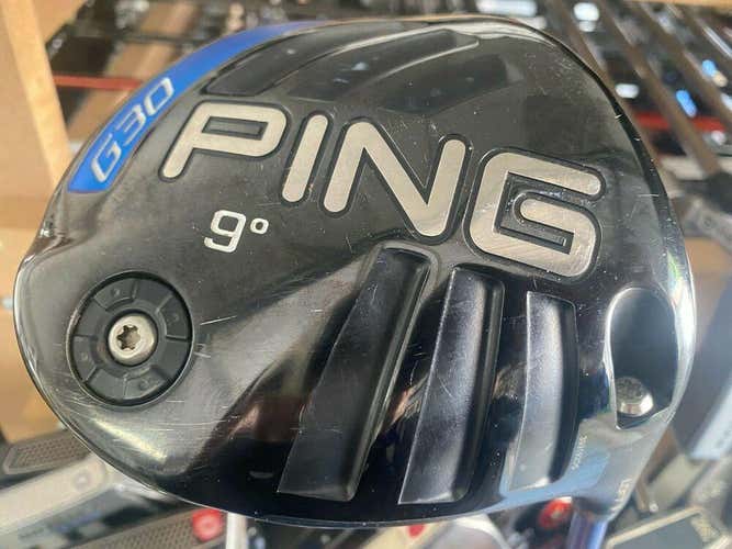 Ping G30 9* Driver with TFC 419 Regular Flex Shaft 0804