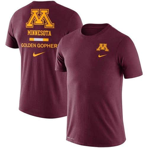 NWT Nike minnesota golden gophers DNA Football Dri-Fit T-Shirt Size Men's L/large CT8200