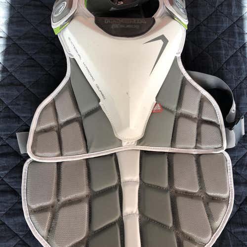 White Adult Large/XL Maverik Max EKG Chest Protector