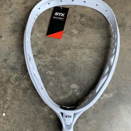 White New Goalie Unstrung Eclipse 2 Head