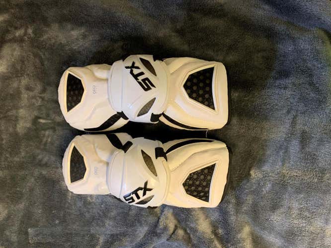 Brand New Large White STX Cell III Arm Guards