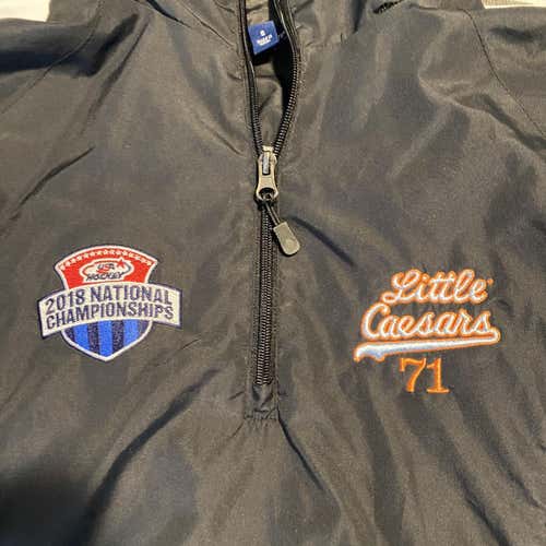 LITTLE CAESARS AAA Hockey National half Zip Jacket