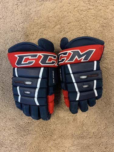 Blue Senior CCM 4R Pro 14"  Gloves
