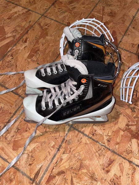 Senior Bauer Pro Regular Width Size 7 Hockey Goalie Skates