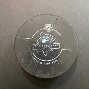 *RARE* FHL MENTOR ICE BREAKERS Official Game Puck - Game Used