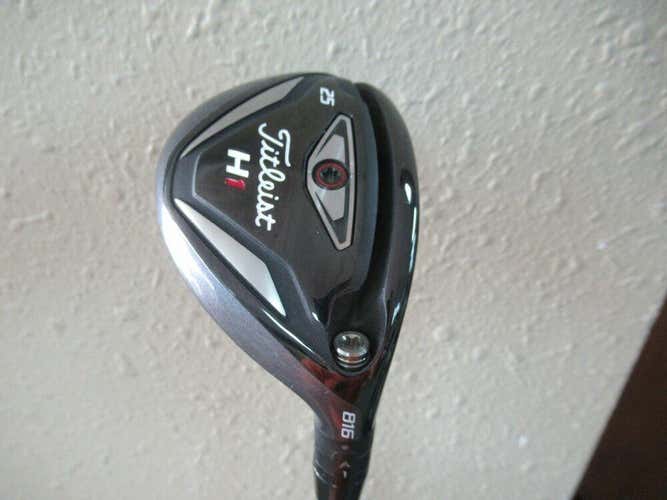 MINT TITLEIST 816 H1 HYBRID 25* DIAMANA BLUE S+ 75g REGULAR FLEX GRAPHITE