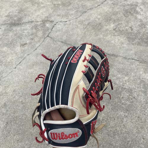 Black High School/College Outfield A2000 12.75" Baseball Glove