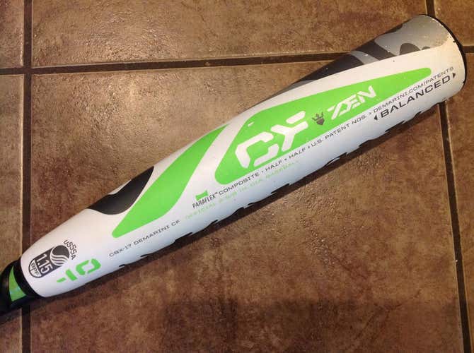 2017 DEMARINI CF ZEN CBX 30/20 USSSA LEGAL (PAINT CHIPS)