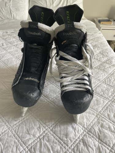 Used Senior CCM Ribcore 50K Hockey Skates Regular Width Size 8.5