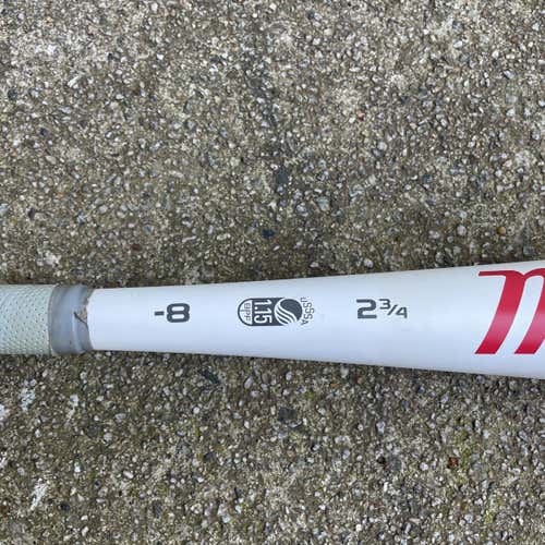 Kid Pitch (9YO-13YO) 2019 Alloy CAT 8 (-8) 22 oz 30" Bat