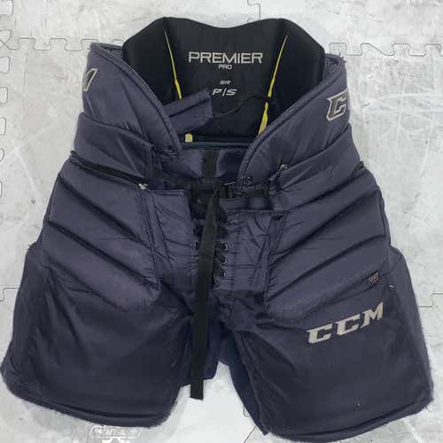 Blue Senior Small CCM Premier Pro Hockey Goalie Pants