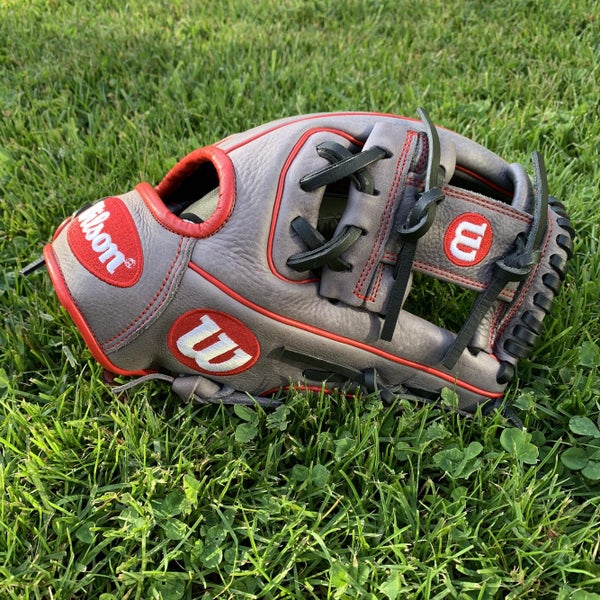 Gray Adult Infield A1000 11.5" Baseball Glove