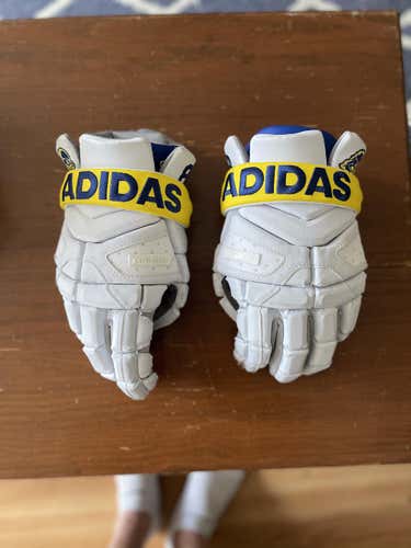 Used Adidas Freak Lacrosse Gloves 13"