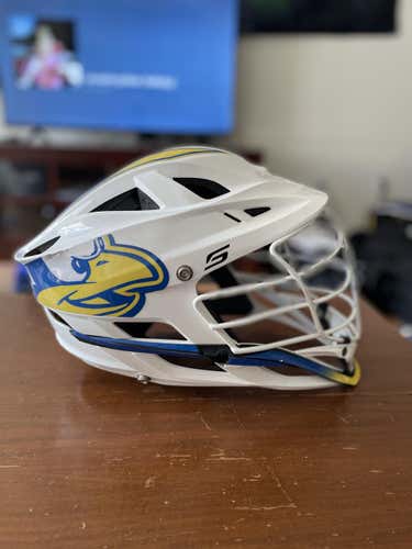 White Used Player's Cascade S Helmet