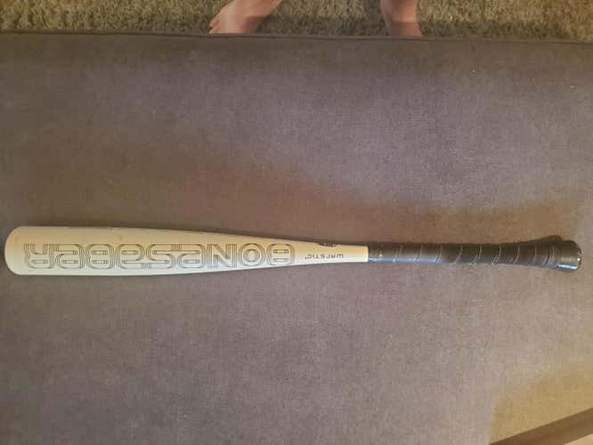 30'' Drop 8 Warstic Bonesaber Bat (-8) 22 oz