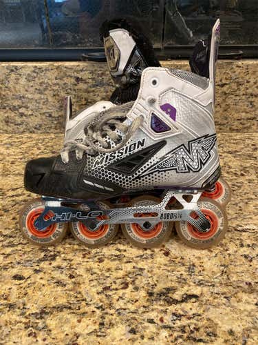 Mission FZ-1 Inline Hockey Skate Size 7.5EE