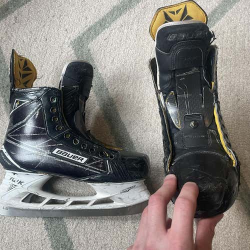 Senior Bauer Supreme 1S Regular Width Pro Stock Size 10 Hockey Skates