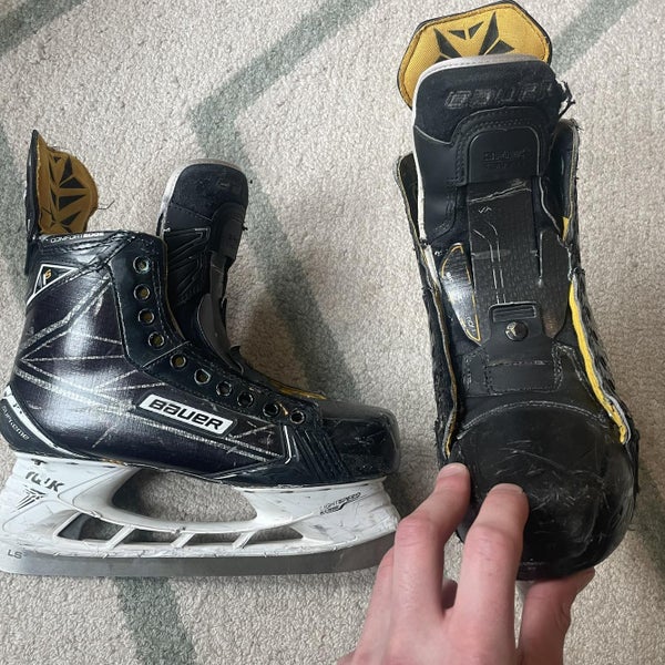 Senior Bauer Supreme 1S Regular Width Pro Stock Size 10 Hockey Skates