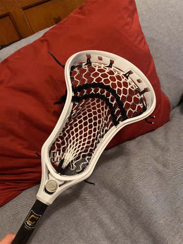 White Used Attack & Midfield Strung Optik 2 Head