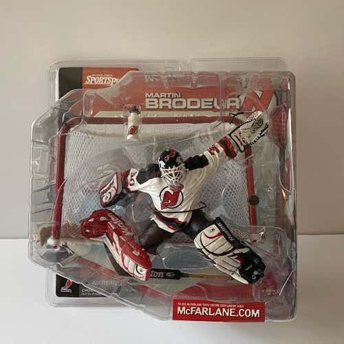 BRAND NEW: MARTIN BRODEUR 2001 New Jersey Devils NHL Hockey McFarlane