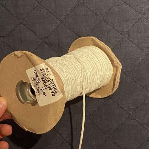 White Jimalax Top String Spool - 60 Of 100 Yards Left