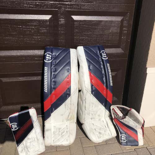 White Intermediate 32" Regular Ritual G4 Classic Goalie Full Set